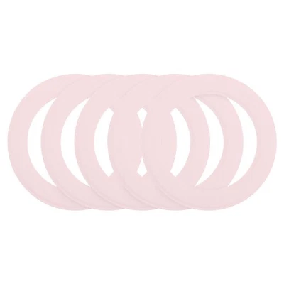 Магнитное кольцо-наклейка, магнитное кольцо-адаптер, розовое 5 шт. - Изображение 1 из 4