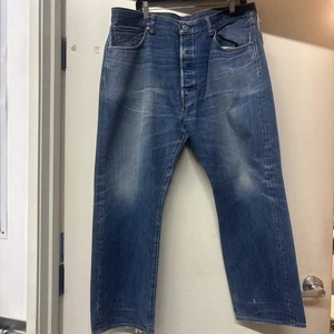 VINTAGE LEVI'S 501 38"X27,5" GEMESSEN SCHÖNES VERBLASSEN UND ZUSTAND - Bild 1 von 7