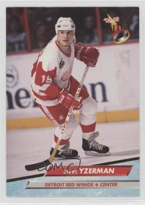 1992-93 Fleer Ultra Steve Yzerman #55 HOF - Image 1 of 2