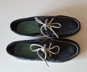 Timberland Damen Mokassins Boat Schuhe blau weiches Leder Gr. 41 - Bild 1 von 8