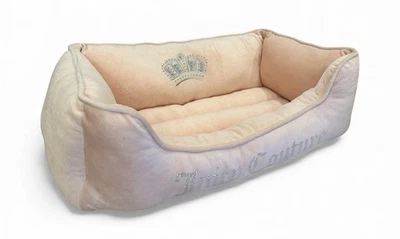 Cama para mascotas Juicy Couture Crown Bling pequeña nueva con etiquetas Foto 1 de 4