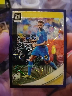 2018-19 Panini Donruss Optic Neymar Jr Purple Velocity Prizm #024/125 - Image 1 of 2