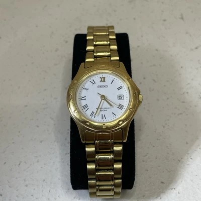 Seiko 5 Gold Ladies Watch - image 1 of 4