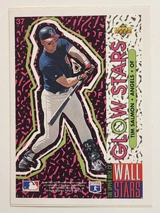 1993 Upper Deck Baseball Tim Salmon Sticker #37 - Picture 1 of 2
