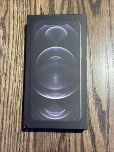 EMPTY BOX ONLY - Apple iPhone 12 Pro Max Graphite 128GB A2342 Replacement Box - Photo 1 sur 5