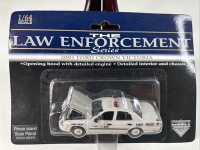 SpecCast Law Enforcment Rhode Island State Patrol 01 Crown Vic 1/64 - Image 1 of 3