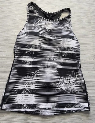 Gym Activewear Vest by Label Lab. Size S. Black & White. Free Delivery. VGC - Image 1 of 4