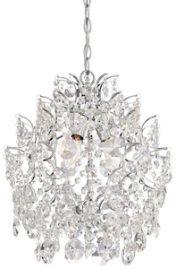 Minka Lavery 3150-77 Mini Chandelier 3 Light Chrome in Traditional Style - 17 - Picture 1 of 2