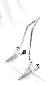 SISSY BAR BACKREST FITS HARLEY SOFTAIL HERITAGE CUSTOM DELUXE SPRINGER FXST - Foto 1 di 5