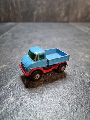 Vintage Matchbox Lesney Superfast - Unimog. No 49.  Blue & Red. Used Condition - Image 1 of 4