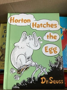 Vintage Horton Hatches The Egg By Dr. Seuss Hardcover Book Like New 11” - Picture 1 of 3