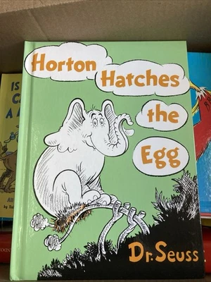 Vintage Horton Hatches The Egg By Dr. Seuss Hardcover Book Like New 11” - Image 1 of 3