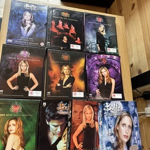 Buffy The Vampire Slayer Collectors Edition Seasons 1-7 & Watchers Guides - Picture 1 of 24