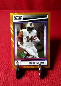 Mark Ingram 2022 Score Lava Parallel /599 SAINTS - Picture 1 of 3