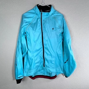 Specialized Deflect Hybrid Wind Jacket Womens XL Convertible Vest Packable Cycle - Picture 1 of 16