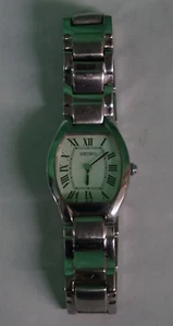 Women's Seiko 7N00-0AG0 Stainless Steel Watch Parts Repair Clasp Broke - Picture 1 of 6