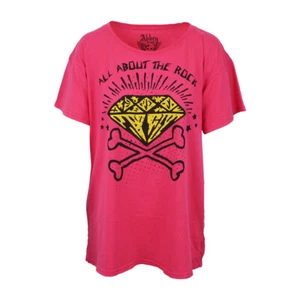 ABBEY DAWN ALL ABOUT THE ROCK OVERSIZE LOOSE FIT WOMENS T SHIRT - Picture 1 of 3