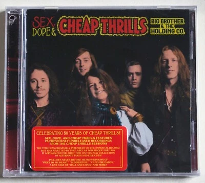 SEX DOPE & CHEAP THRILLS / JANIS JOPLIN BIG BROTHER & HOLDING CO. / NEW SEALED - Image 1 of 2