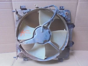 HONDA HRV 1999-2005 1.6 16V AIRE ACONDICIONADO RADIADOR VENTILADOR MOTOR CON CUBIERTA METÁLICA - Imagen 1 de 10