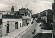 CARTOLINA SARDEGNA Sanluri - Via Carlo Felice Viaggiata