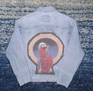 Seltene Levi's Jeansjacke Grateful Dead Blues For Allah Patch Größe M - Bild 1 von 12