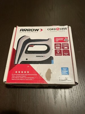 NEW! Arrow T50DCD Cordless Electric Staple Gun - Image 1 of 3