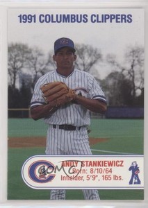 1991 Cracker Jack Columbus Clippers Police Andy Stankiewicz