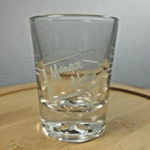 Anuncio promocional vintage Manger Hotels Federal Glass vidrio transparente decoración retro - Imagen 1 de 11