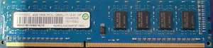 RAMAXEL 4GB 1RX8 PC3L-12800U DDR3-1600 SDRAM, DIMM RMR5030EF68F9W - Picture 1 of 2