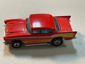 Vintage 1979 Hot Wheels RED 57 CHEVY #9638 Gold Rims - Picture 1 of 6