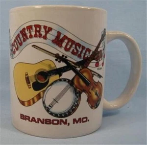 Country Music Coffee Mug Branson Missouri Country Show Capital Of The World (O) - Picture 1 of 9