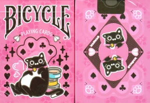 Bicycle Cat Playing Cards (Pink) - Picture 1 of 1