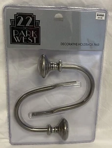Bed Bath & Beyond 22 Park West Decorative Holdback Pair - Picture 1 of 3