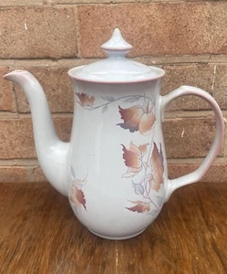 Vintage Denby Twilight Coffee Pot With Lid - Picture 1 of 9