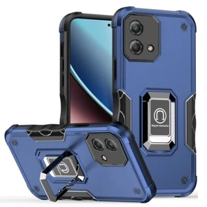 Military Grade Shockproof Hybrid Armor Case with Ring Grip for Motorola Moto G - Picture 1 of 4