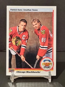 2016-17 Upper Deck Top Draft Pick #00 Patrick Kane /Jonathan Toews - Picture 1 of 2