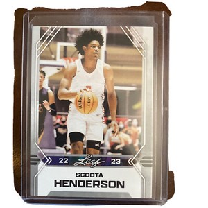 2022 Leaf Draft Scoota (Scoot) Henderson #B-2