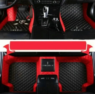 Fit For Lincoln MKC MKS MKT MKX MKZ Car Floor Mats Auto Liner Carpet Waterproof - Image 1 of 4