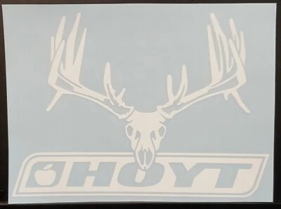 ORACAL Hoyt Archery Deer Sticker Decal Truck / Car Hunting 7x5 inch # 22