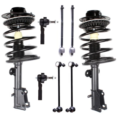 Front Struts Tie Rods Sway Bar End Links For 2001-2007 Dodge Grand Caravan Foto 1 de 4
