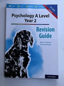 AQA Psychology A-Level Year 2 - Revision Guide Updated. Excellent Condition. - Picture 1 of 4