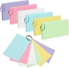 Baytory 300-Piece Colored Index Cards, Notecards 3X5 Lined, Multicolor