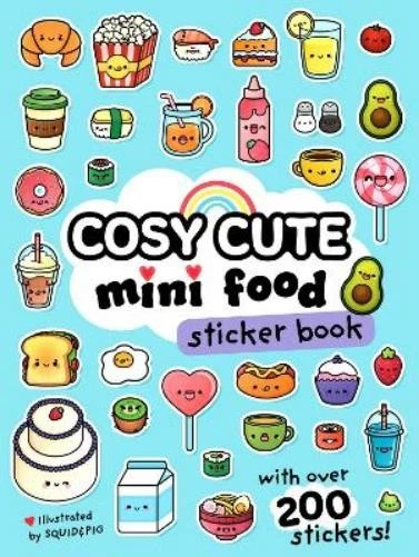 Cosy Cute Farshore Cosy Cute Mini Food Sticker book (Paperback) Cosy Cute - Image 1 of 1