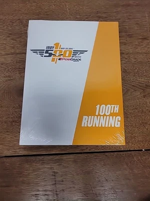 2016 INDY 500 100TH RUNNING SEALED NEVER OPENED PROGRAM  Alex Rossi - Image 1 of 4