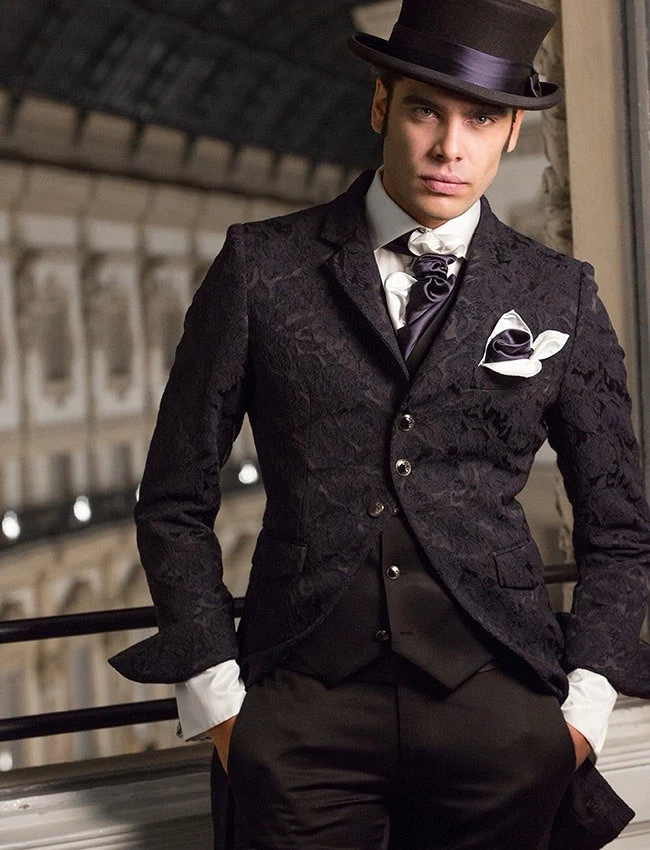 Cleofe Finati Suit Wool Silk Jacket Pants Blazer Haute Couture Italy 56 XL Kit - Image 1 of 4