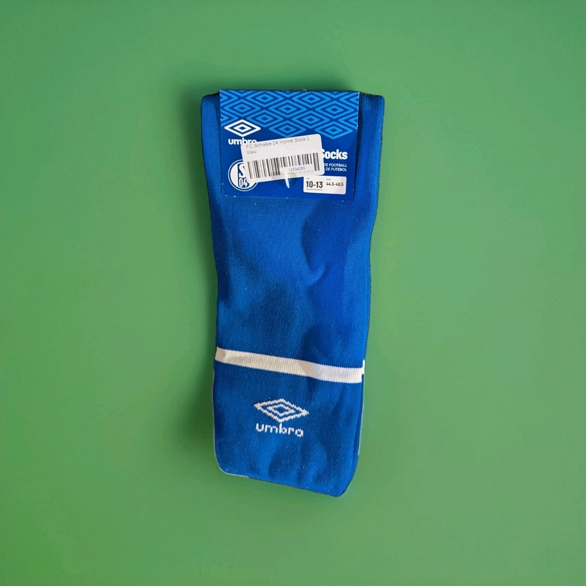 FC Schalke 04 Sneakersocken – 3er Pack Mit Logo, In Schwarz, Weiß, Grau
