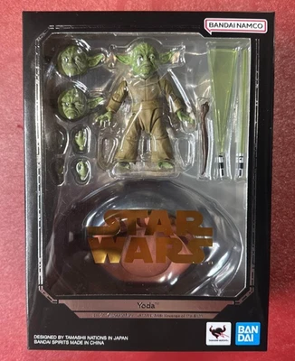 S.H.Figuarts Star Wars Episode 3 Yoda Classic Ver. Action Figure H 2.7 inch - Image 1 of 4