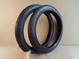 2 Kenda 16" x 1.75" Bicycle Tires K123 Black Brand New - Nice ! - Picture 1 of 11