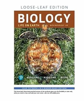Biology: Life on Earth with - Loose Leaf, by Audesirk Gerald; Audesirk - Good - Image 1 of 2