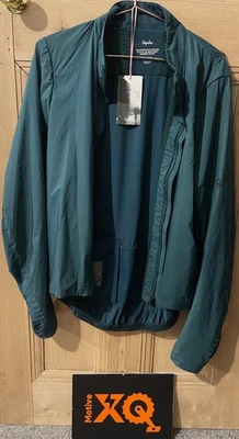NEW Rapha Mens Pro Team Insulated Jacket Dark Green XXL. *ProTeam XXL=RaphaXL* - Image 1 of 4